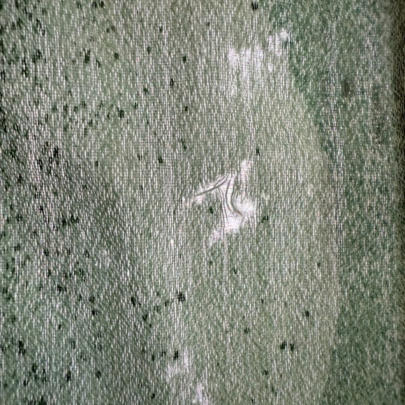 Patricia Dumont Green Silk Scarf with Floral Design - Picture 12 of 12